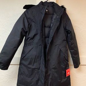 The Northface Black Parka Large